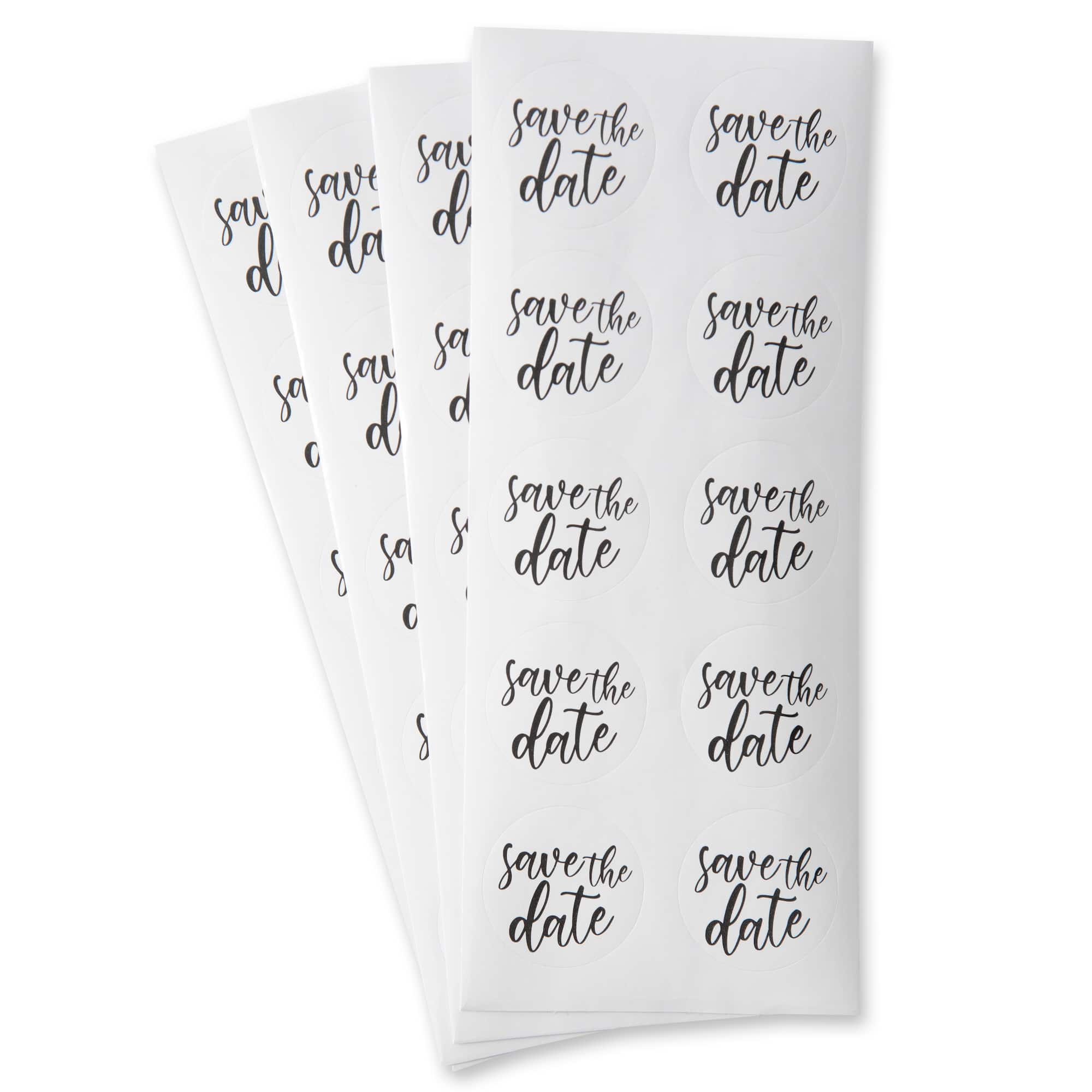 12 Packs: 40 ct. (480 total) Save the Date Envelope Seals by Recollections™
